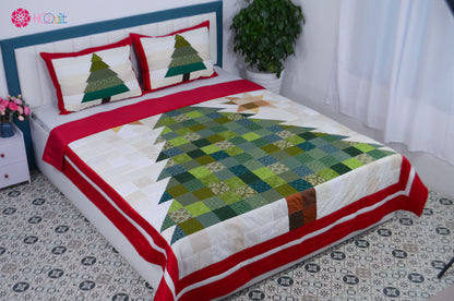 Christmas Tree Quilt Blanket